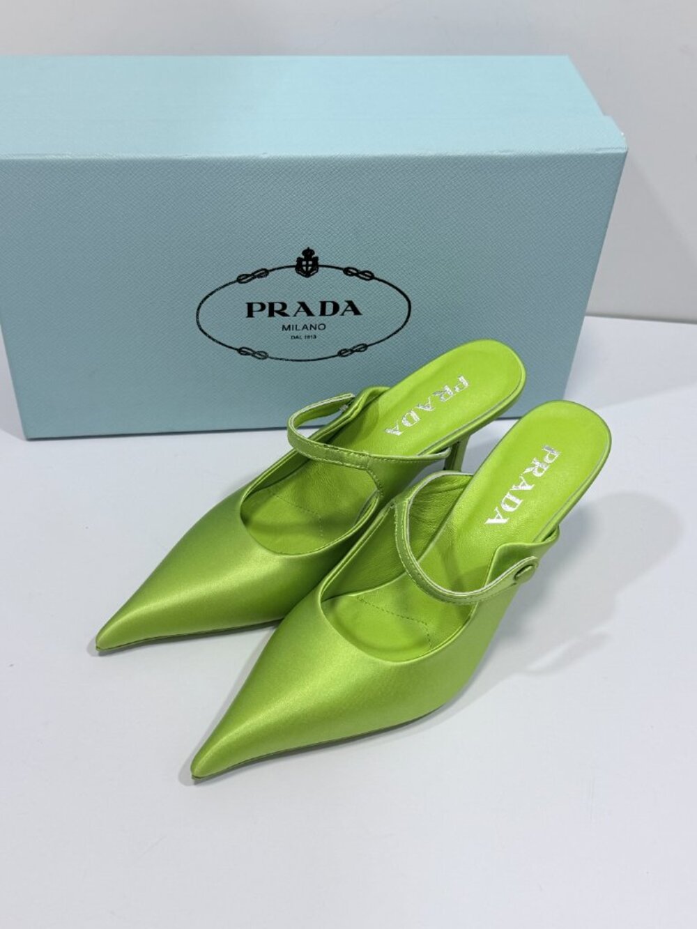 PRADA Women’s Green Heel
